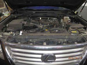 Установка ГБО на Lexus LX570