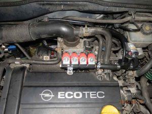Установка ГБО на Opel