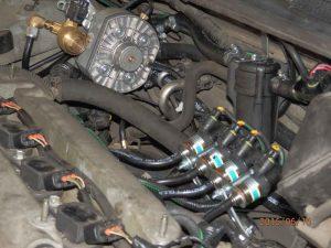 Установка ГБО на Toyota Camry