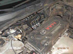 Установка ГБО на Toyota Camry