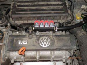 Установка ГБО на Volkswagen Polo