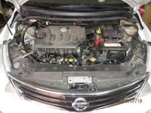 Установка ГБО на Nissan Tiida