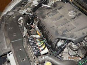 Установка ГБО на Nissan Tiida