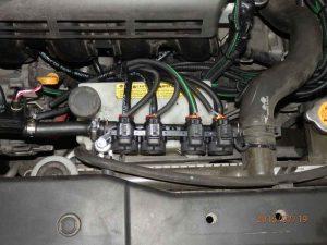 Установка ГБО на Nissan Tiida