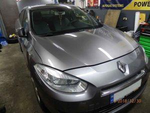 Установка ГБО на Renault Fluence